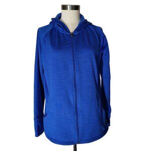 Cloudveil Women's Cobalt Blue Hooded Polyester Full Zip Jacket 362361 XL